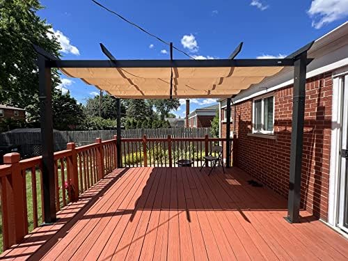 Aluminiowa pergola wysuwana