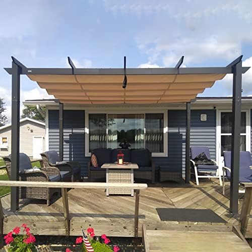 Aluminiowa pergola wysuwana