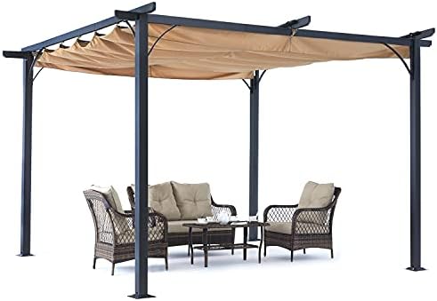 Altana tarasowa z daszkiem 3,3x3,3 m