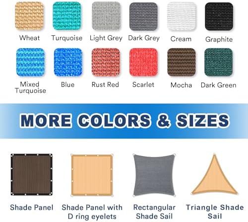 Materac cieniujący 90% 2,4x2,4 m