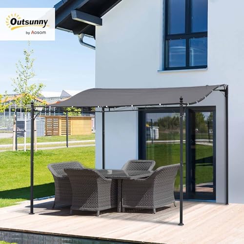 Stalowa altana kwadratowa 3x3 m